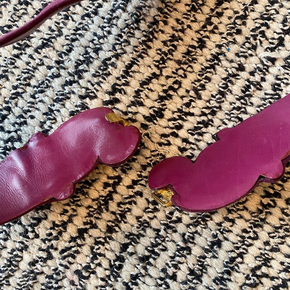 Rare Judith Leiber Suede Vintage Belt - Picture 5 of 10